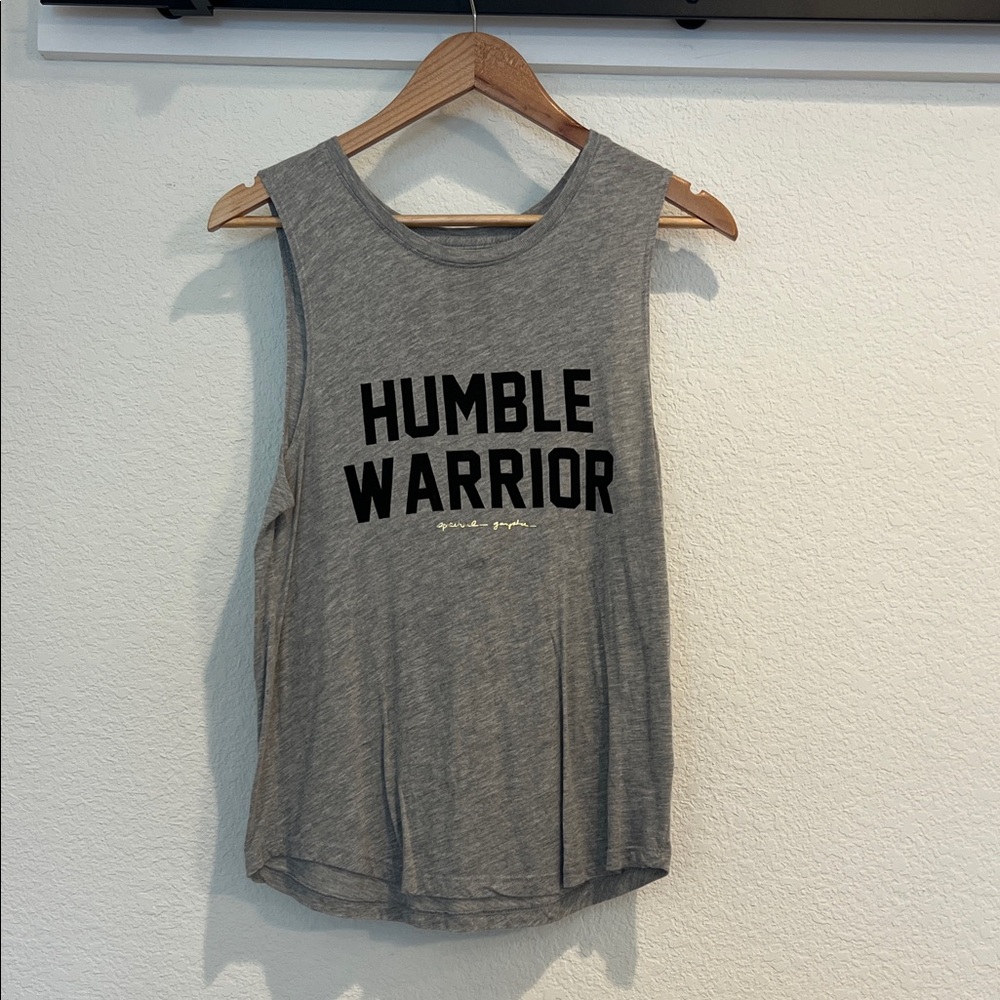 Spiritual Gangster Charcoal Humble Warrior Tee